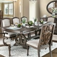 thumbnail image 3 of Furniture of America Clyde Rustic Wood Dining Table in Rustic Natural Tone, 3 of 8