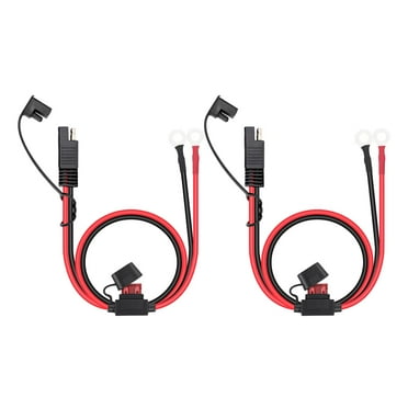 Kokiya 2 Pieces 16AWG SAE Battery Connector Cable Convenient Automotive Power Connector