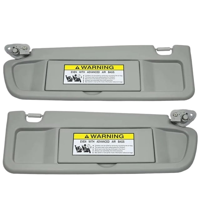 1/2pcs Car Inner Sun Visor Sunshade With Make-up Mirror Kit For Honda Civic 2006-2011
