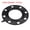 Black 4", variant on Rubber Flange Gasket Full Face DN Pipe 8 Bolt Holes Black Flat Washer Black 4"