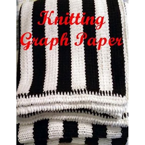 Pre-Owned Knitting Graph Paper: Letter Format 8.5x11