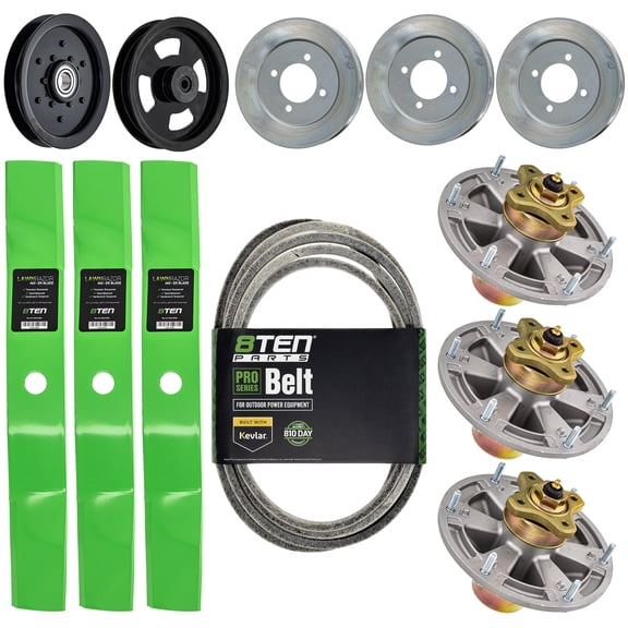 8TEN Deck Rebuild Kit for John Deere Ztrak Z910A Z920A 54-inch M136195 TCA17517 MK1013958