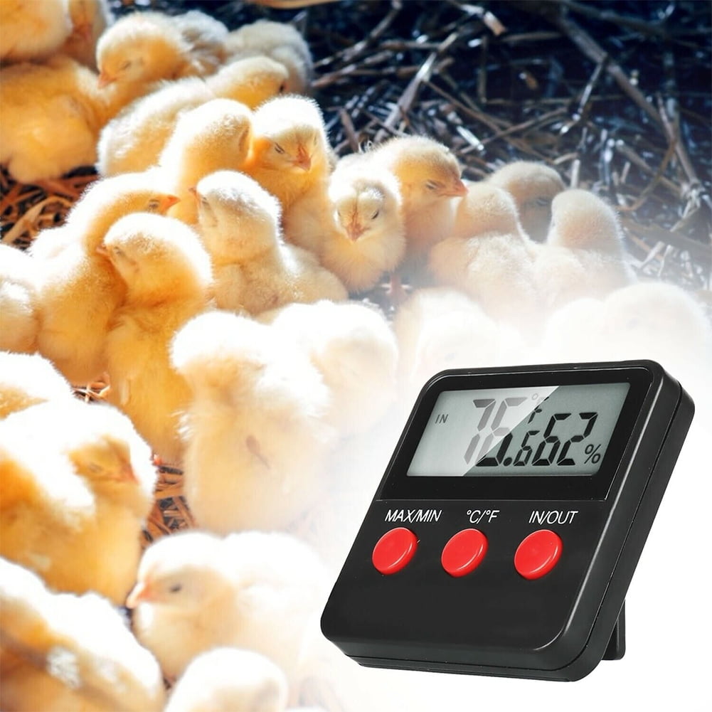 Goodhd Digital Thermometer Hygrometer With Remote Sensing Monitoring