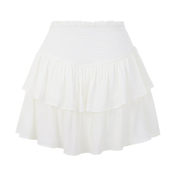 新品　BRIEFING WS SUMMER BASIC SKIRT ベージュS GYS Bamboo Viscose Skirts for Women Knee Length Flowy Ruched