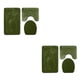 thumbnail image 2 of Inteprter Juego de alfombrillas de baño antideslizantes, tacto y no se deforma fácilmente para cualquier juego de baño duradero para el hogar Type1 NO1, 2 of 6