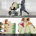 thumbnail image 6 of Daiia Christmas Card With Gnomes Pattern Car Seat Cover for Babies, Mom Nursing Covers Breastfeeding Scarf, Multi Use Infant Carseat Canopy for Newborn Carrier/Stroller, 6 of 9