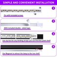 thumbnail image 4 of LED Grow Light Strips Full Spectrum Plant Growing Lights for Indoor Plants K LEDs Plant Lamp with H Timer Dimmable Levels Head es, 4 of 8