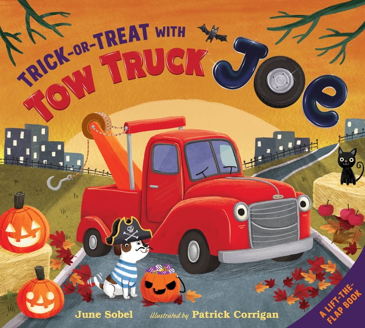 Tow Truck Joe: Trick-Or-Treat with Tow Truck Joe (Board book)