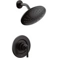 thumbnail image 1 of BAINIAN T3002EPBL Gibson Posi-Temp Pressure Balancing Modern Shower Only Trim with 8-Inch Eco-Performance Rainshower Valve Required, Matte Black, 1 of 1