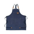 thumbnail image 2 of Cute Apron for Women with Pockets, Comfortable Kitchen Apron, Perfect for Cafe Shop, Baking, Gardening, Cooking., 2 of 4