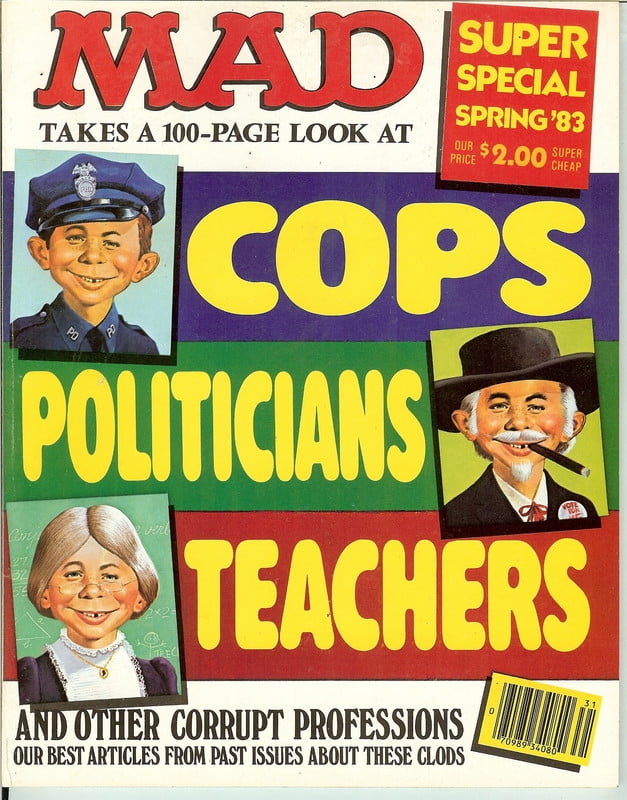 MAD Magazine Vintage Collectible HIGH GRADE Super Special Spring 1983