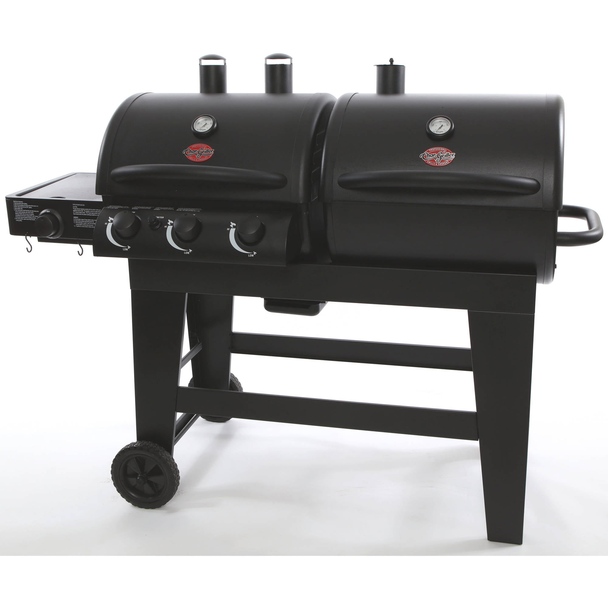 Char-Griller Dual Function Gas/Charcoal Grill | eBay