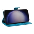 thumbnail image 3 of for Samsung Galaxy S25 Case Wallet for Women, Flip Folio Cover with Butterfly Pattern PU Leather Stand Card Holder Slots Wrist Strap Protective Phone Case for Samsung Galaxy S25, Blue, 3 of 9