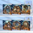 thumbnail image 3 of Tarjeta Dibujo Diamante Hecha A Mano Con Diamantes 6 Uds. Forma Especial Casa Halloween, 3 of 9