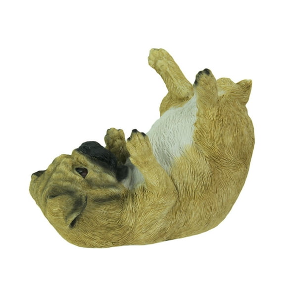 Parched Pug Dog Tabletop Wine Bottle Holder