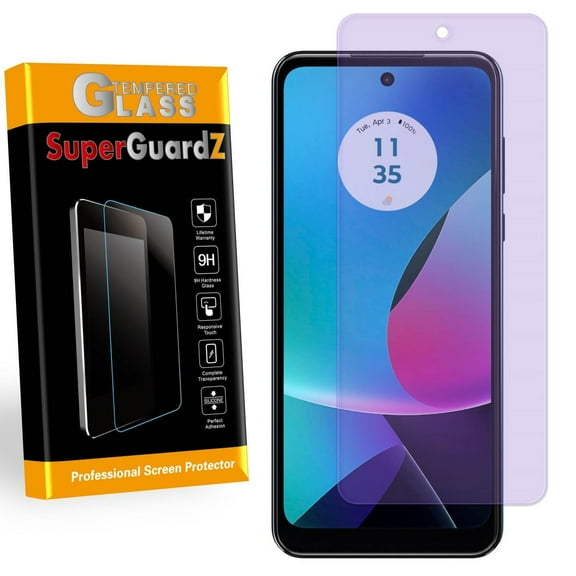 [2-Pack] For Motorola Moto G Play (2023) - SuperGuardZ Anti Blue Light [Eye Protection] Tempered Glass Screen Protector, Anti-Scratch, 9H Hardness