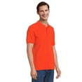 thumbnail image 2 of Camisa Polo de Piqué de Algodón para Hombre U.S. Polo Assn. Talla Grande Naranja, 2 of 4