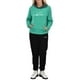 thumbnail image 1 of Gibobby Conjunto de Pantalones para Mujer Conjunto de ropa deportiva informal para mujer, chándal con capucha y estampado de frecuencia de del corazón, ropa d(Verde,XL), 1 of 5