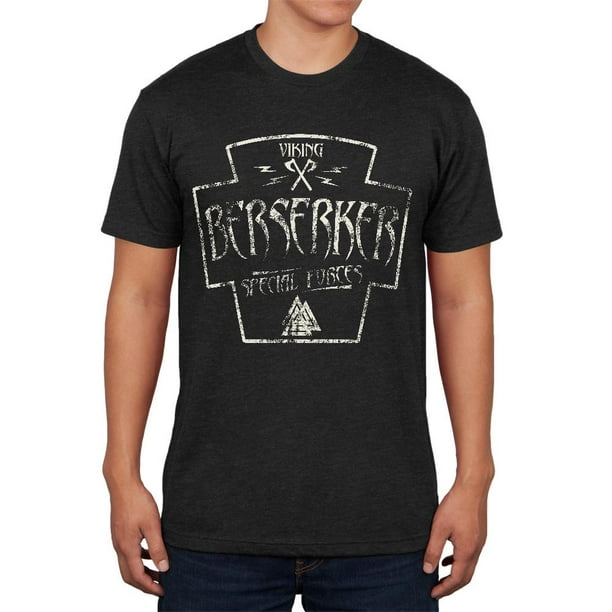 Old Glory - Berserker Viking Special Forces Retro Vintage Mens Soft T