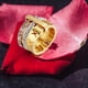 thumbnail image 4 of Noticias de moda apilables Anillos de joyería con incrustaciones de circonio de acero inoxidable anillo de números romanos Mujeres, 4 of 4