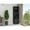 Smoke, variant on Gray Bar Cabinet with Corner Design | Fit Most Spaces in Primary Living Space