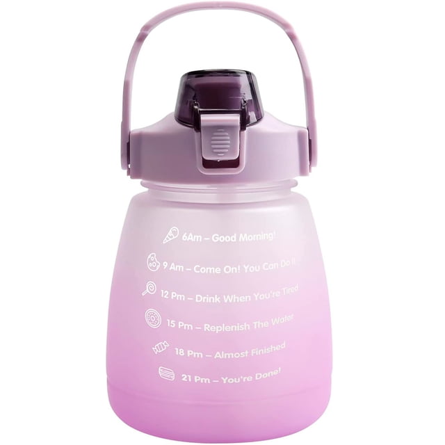Botella De Agua Shendy Vendy Deportiva Motivacional 1 Lt Gran Capacidad