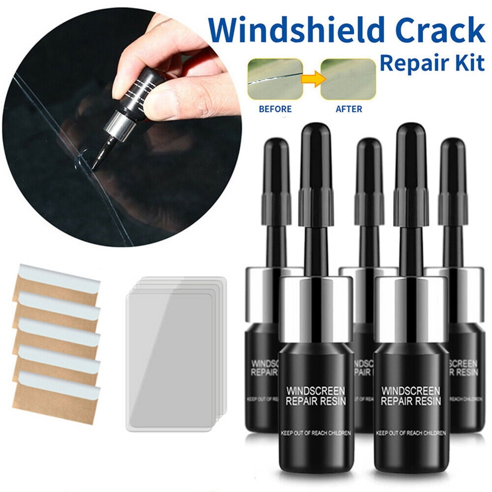 Automotive Glass Nano Repair FluidCar Windshield Repair Resin Cracked Glass Repair Kit,Crack