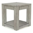 thumbnail image 4 of Furniture of America Keller 1-Shelf End Table, Antique White, 4 of 6