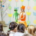 thumbnail image 2 of Kermit the Frog Hand Puppet, Frog Plush, The Muppet Show, Soft Frog Stuffed Animal Doll for Role Play - Green, 24 Inch, 2 of 4