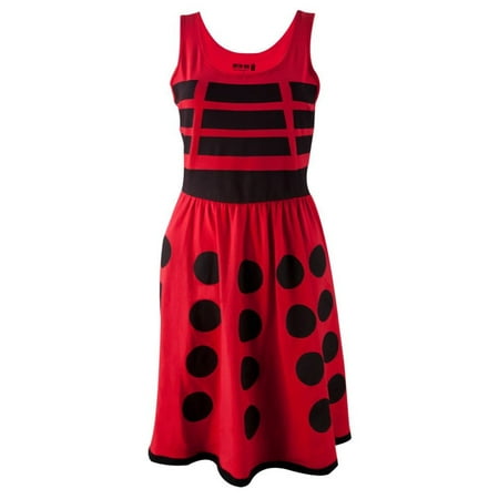Doctor Who - Red Dalek Juniors A-Line Dress
