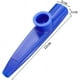 thumbnail image 2 of Kazoos de plástico Instrumentos musicales Kazoo Instrumento Kazoo Flauta Kazoos de colores adecuados para amantes de la música y regalos (5 piezas, color aleatorio), 2 of 5