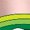 LIGHT PINK, variant on Disney - Mickey Green Rainbow - Youth Girls Boxy T-Shirt