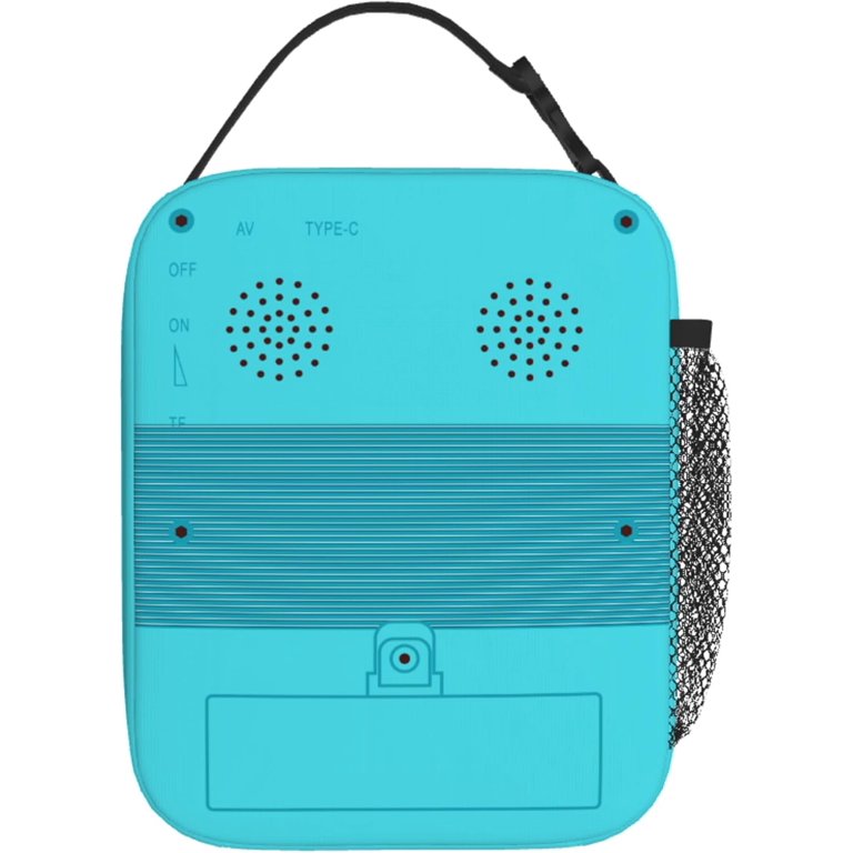 Musealia Video Game Lunch Bag For Kids - Insulated, Leakproof Lunchbox For School, Work, Or Picnics