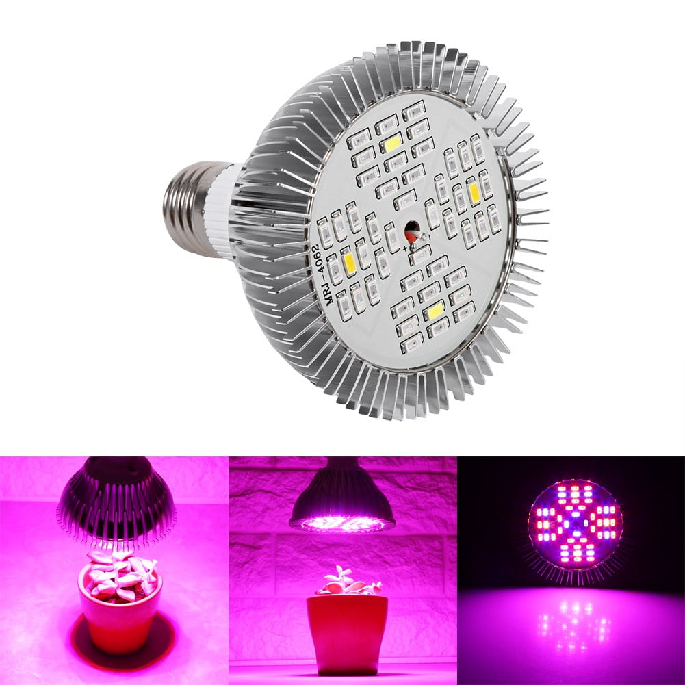 Garosa Led Grow light Bulb, LED Grow Lights, 48W LED E27