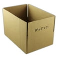 thumbnail image 3 of EcoSwift Brand Premium 9x6x3 Cardboard Boxes Mailing Packing Shipping Box Corrugated Carton 23 ECT, 9"x6"x3", Brown, 125-Pack, 3 of 6