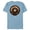 Ocean Blue, variant on WHAT IF…? Zombie Captain America Shield Standard - Short Sleeve Blended T-Shirt for Adults – Customized-Ocean Blue