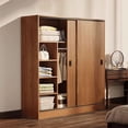 thumbnail image 2 of Big Drawer Wardrobe Display Designer Multifunctional Simple Drying Rack Combination Closet Storage Roperos Wooden Furniture My Lux Decor Round, 2 of 20