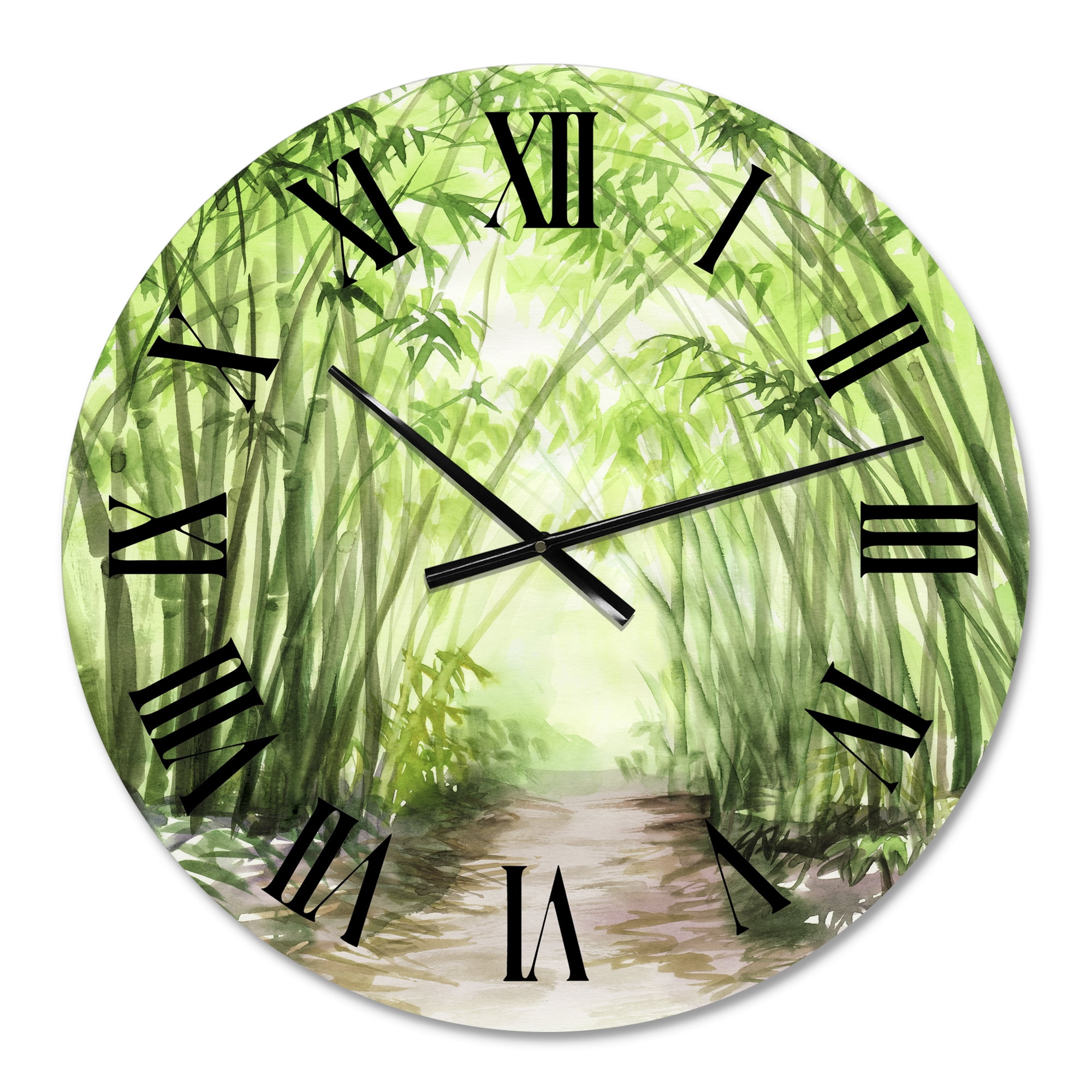 Designart 1 in Quartz Traditional Wall Clock