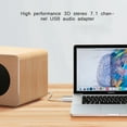 thumbnail image 3 of External USB Sound Card, USB Mic Adapter, for, 3 of 7