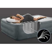 Intex Comfort Plush High Rise Dura-Beam Air Bed Mattress w/ Built-In Pump
