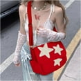 thumbnail image 2 of Cute Messenger Bag, Aesthetic Crossbody Bag, Y2K Star Grunge Bag Emo Shoulder Tote Purse for Women, 2 of 5