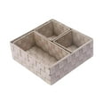 thumbnail image 4 of 4 cestas de almacenamiento tejidas, divisor de cajón, organizador multiusos para baño, contenedores de almacenamiento para cocina, despensa, oficina, Caqui, 4 of 8