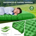 thumbnail image 3 of Hinchable ma ttress Colchoneta de dormir doble inflable de 4 pulgadas de grosor con almohada y bomba incorporada Colchoneta de dormir ligera e impermeable Colchón de aire para acampar Coche Viajar Sen Romacci Hinchable ma ttress, 3 of 7