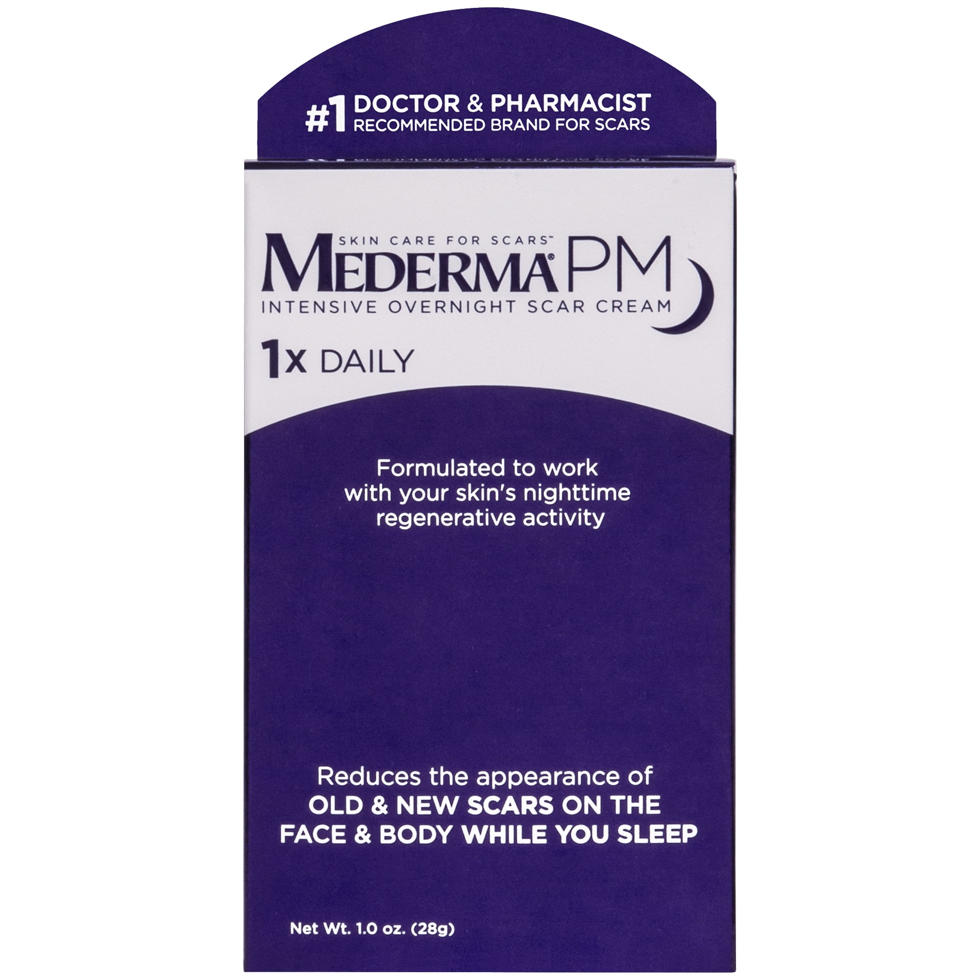 Mederma PM Intensive Overnight Scar Cream - 1 oz - Walmart.com
