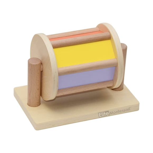 Tambor giratorio Elite, inspirado en Montessori, para más de 1 año