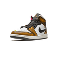 thumbnail image 4 of Jordan MENS Air Jordan 1 Mid SE "Orange Wear Away" DQ8417 071 from Stadium Goods, 4 of 8