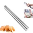 thumbnail image 1 of POINTERTECK Kitchen Non-stick Kitchen DIY Rolling Pin Stainless Steel Baking Pizza Restaurant Fondant Cake Dough Roller, 1 of 7