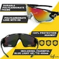 thumbnail image 7 of 2-Pack Ultra-Light Sports Sunglasses for Men – Non-Slip Rainbow Running Glasses for Cycling, Fishing & Outdoor Use, 7 of 7