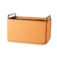 thumbnail image 4 of serony Porte-Stylo en Cuir Boîte de Rangement de Bureau Marron pour Comptoir de Table Coiffeuse de Classe, 4 of 6