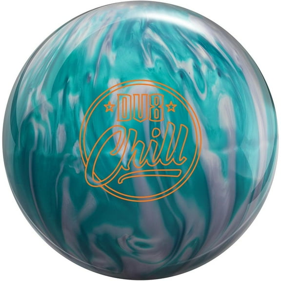 DV8 PRE-DRILLED Chill Pearl Bowling Ball - Turquoise/Silver 16lbs